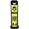 <!--05-->Replacement Caution Sign Only - Curbside Crossing (NO BASE INCLUDED)