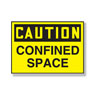 CAUTION SPACE LABEL (VINYL 5/P