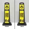 Outdoor Caution Cone w/ Base - Curbside Crossing
